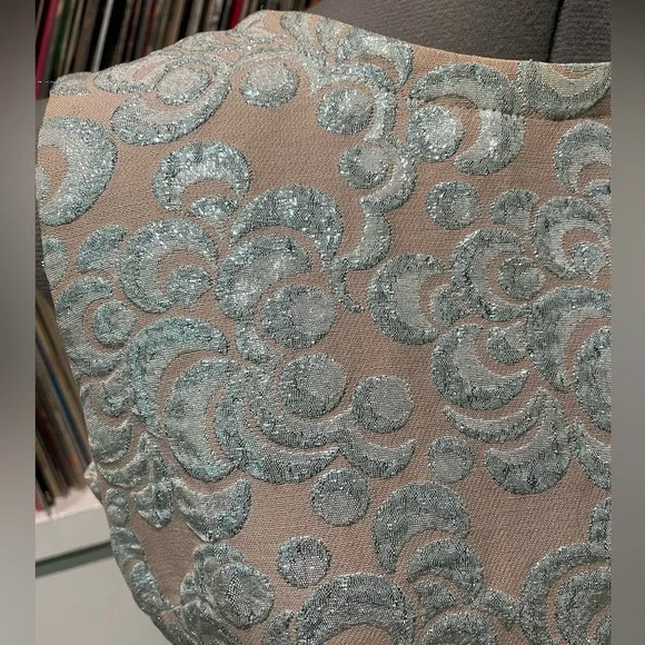 Vintage Tinsel Shift Dress - Picture 3 of 6